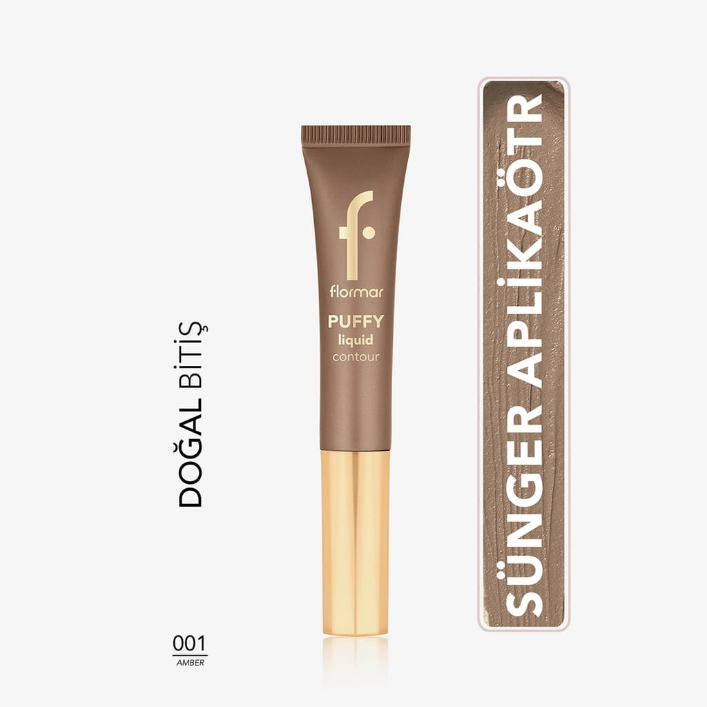 Flormar Puffy Liquid Likit Kontür 001 Amber