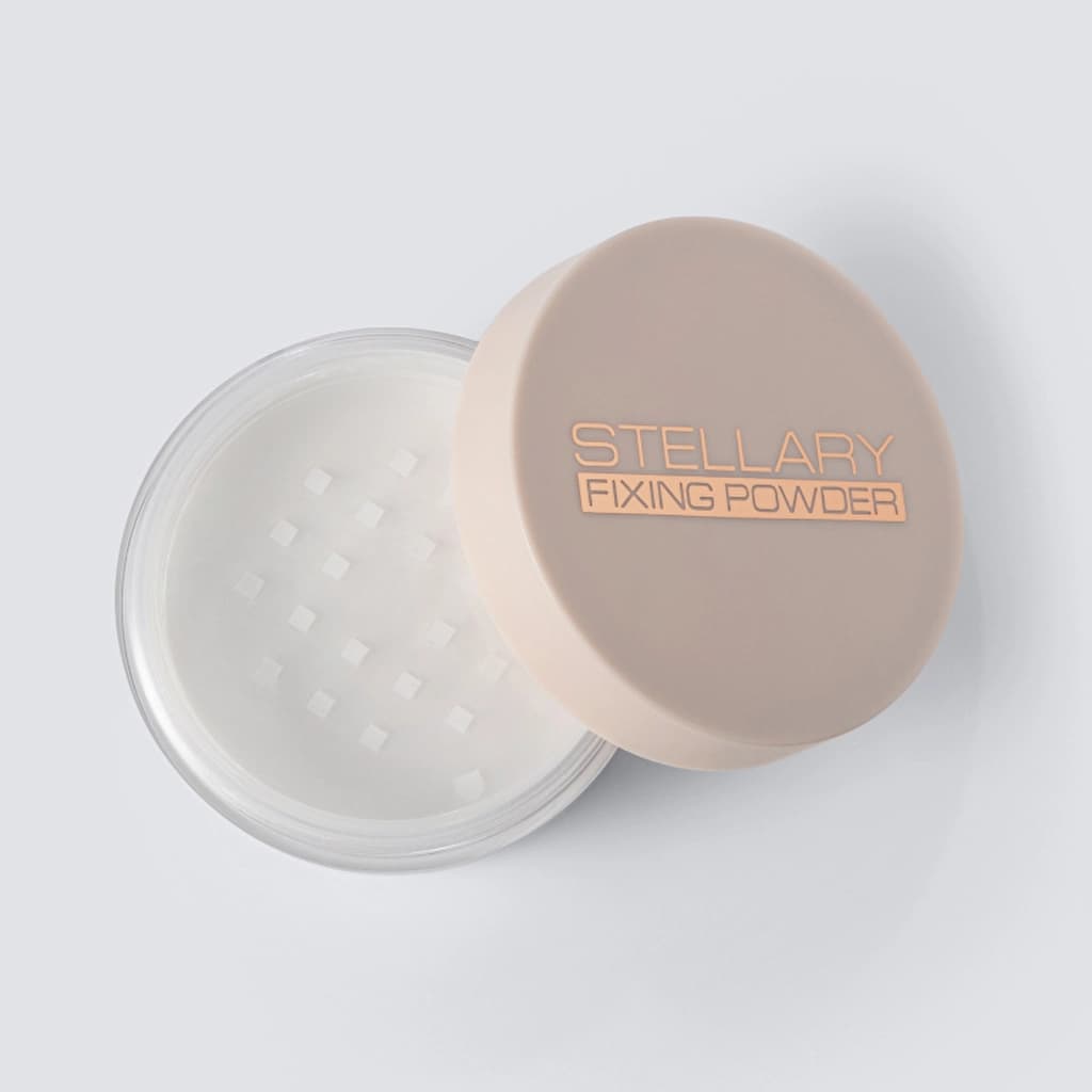 Stellary Perfect Matte Fixing Powder Pudra 01 Transparent - Lightweight Setting & Oil Control